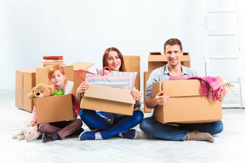 Van space illustration for cubic-yard move estimate