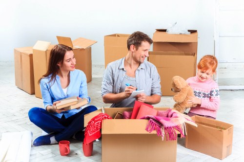 Nunhead moving truck service for flats and houses