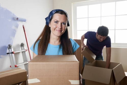 Furniture loading and transport for a Nunhead home move