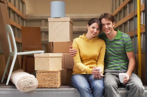 A local removals team planning a house move in Nunhead
