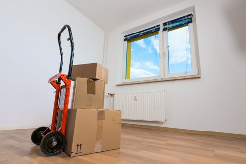 Local removals planning for a flat move in Nunhead