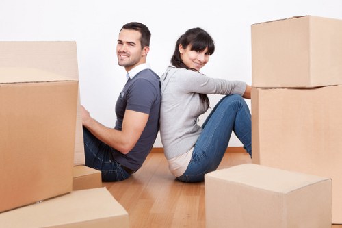 Office removals and packing support for a Nunhead business